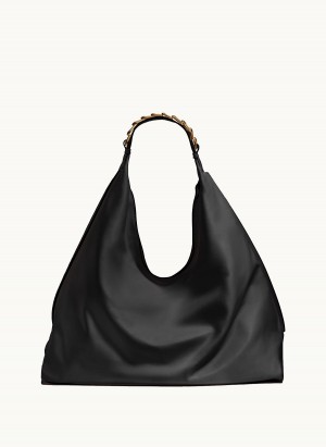 Donna Karan Bellmore Xl Hobo Bag Black | USA_DK24805