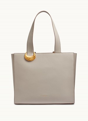 Donna Karan Hewlett Tote Bag Cream | USA_DK19868