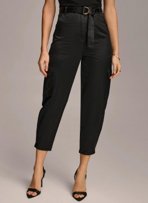 Donna Karan Utility Pants Black | USA_DK69762