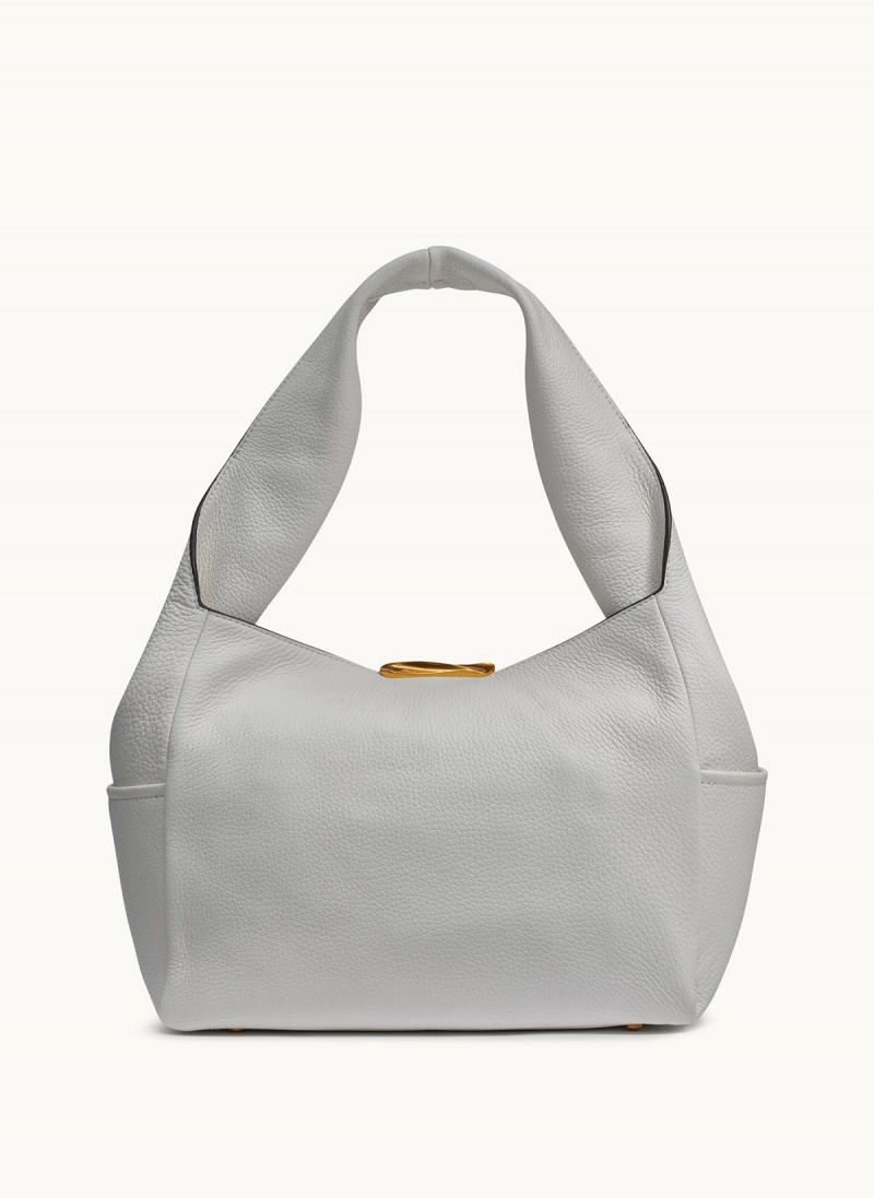 Donna Karan Amagansett Shoulder Bag White | USA_DK58512