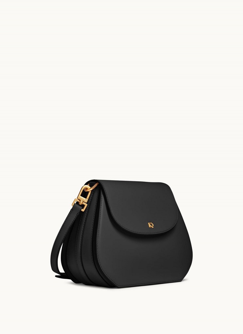 Donna Karan Bellerose Crossbody Bag Black | USA_DK66667