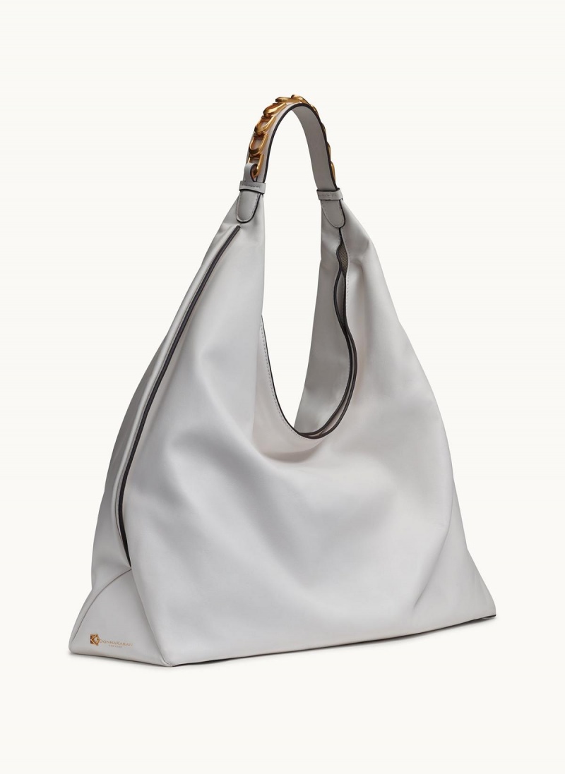 Donna Karan Bellmore Xl Hobo Bag White | USA_DK41880