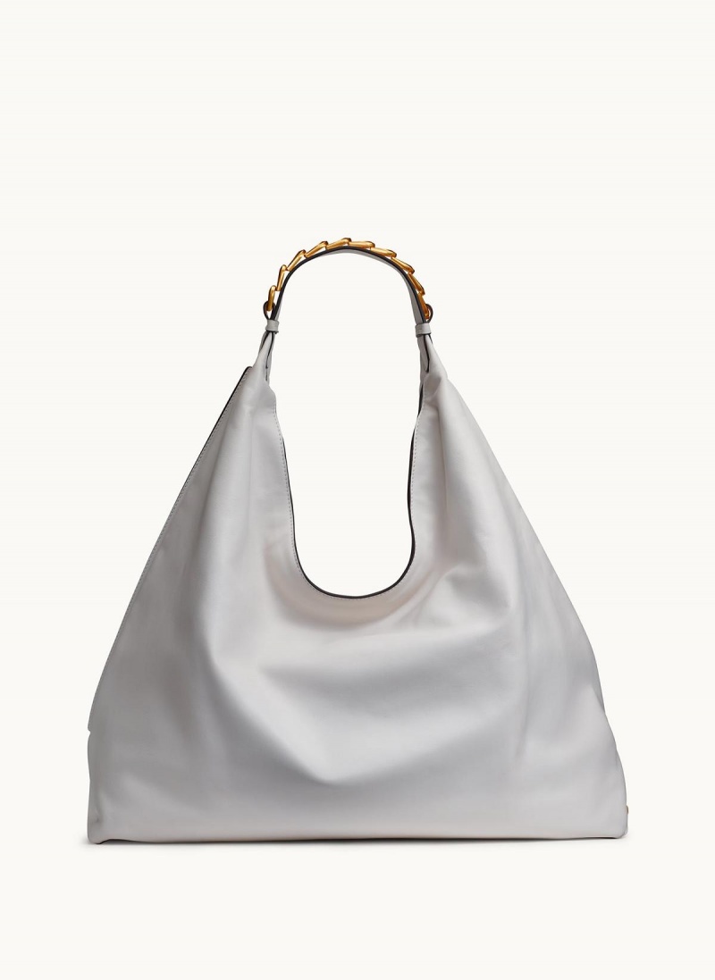 Donna Karan Bellmore Xl Hobo Bag White | USA_DK41880