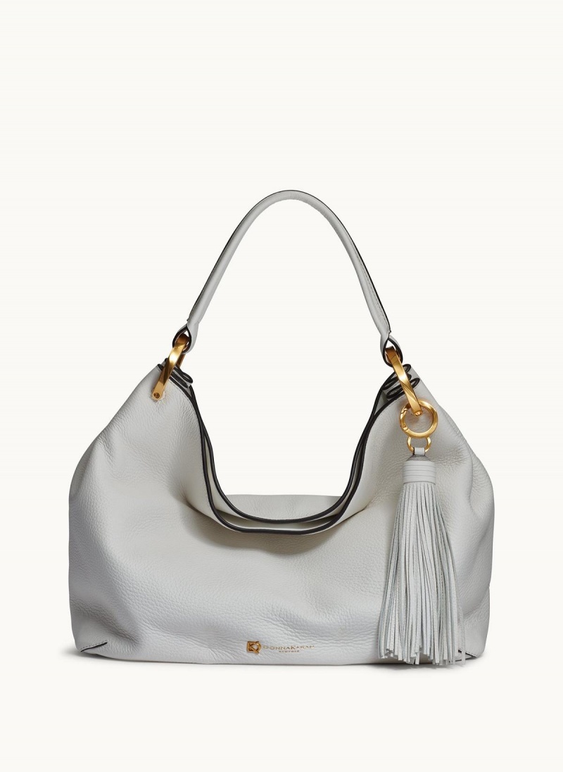 Donna Karan Glenwood Shoulder Bag White | USA_DK27489