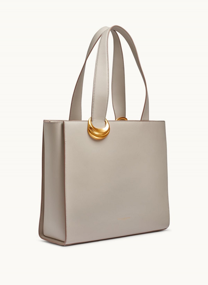 Donna Karan Hewlett Tote Bag Cream | USA_DK19868