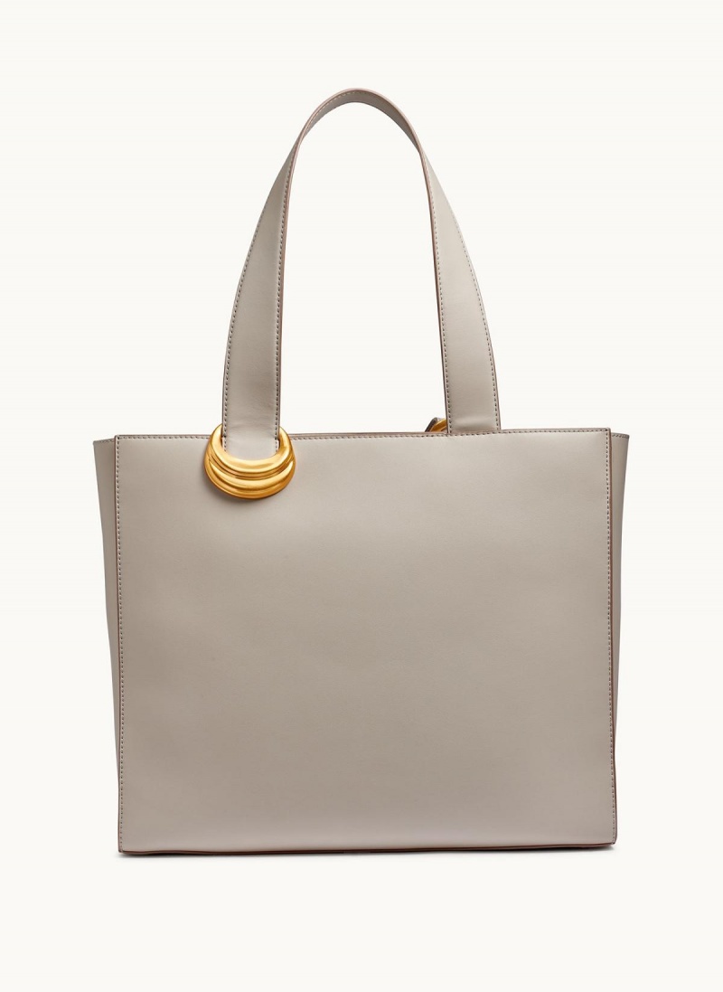 Donna Karan Hewlett Tote Bag Cream | USA_DK19868