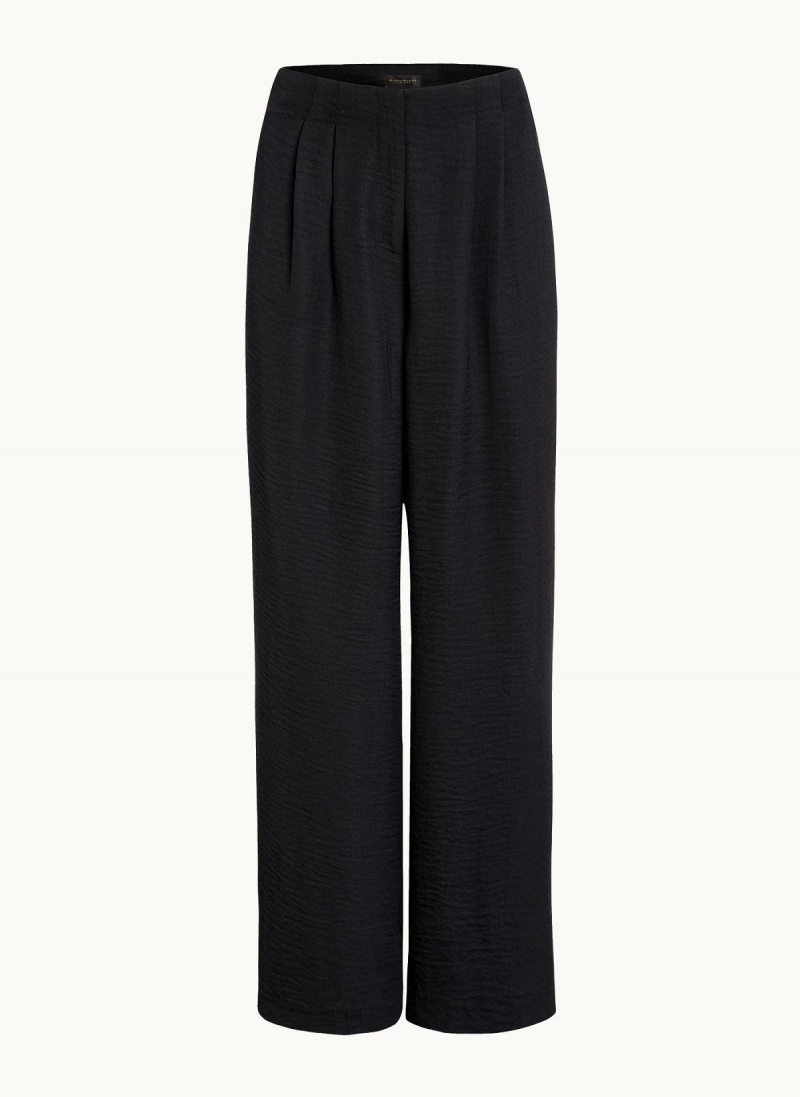 Donna Karan High Waisted Pants Black | USA_DK44522