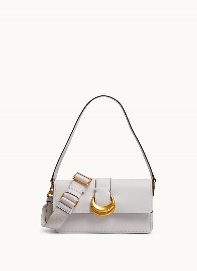 Donna Karan Valley Stream Shoulder Bag White | USA_DK20498