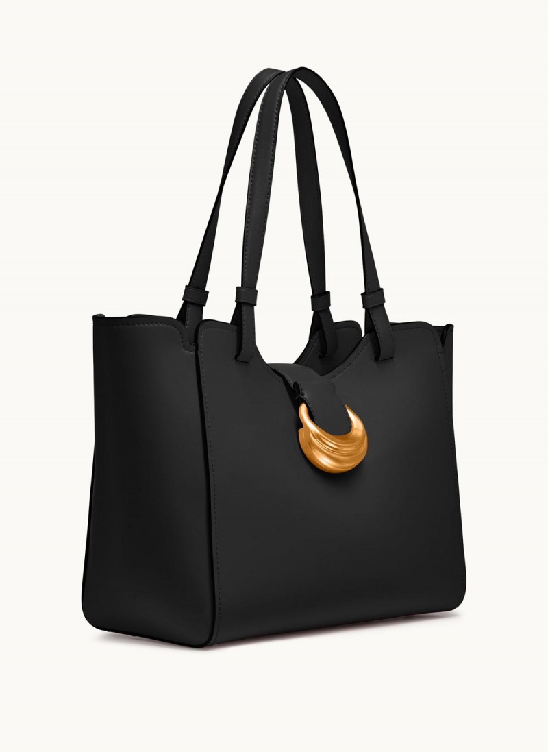 Donna Karan Valley Stream Tote Bag Black / Gold | USA_DK74754