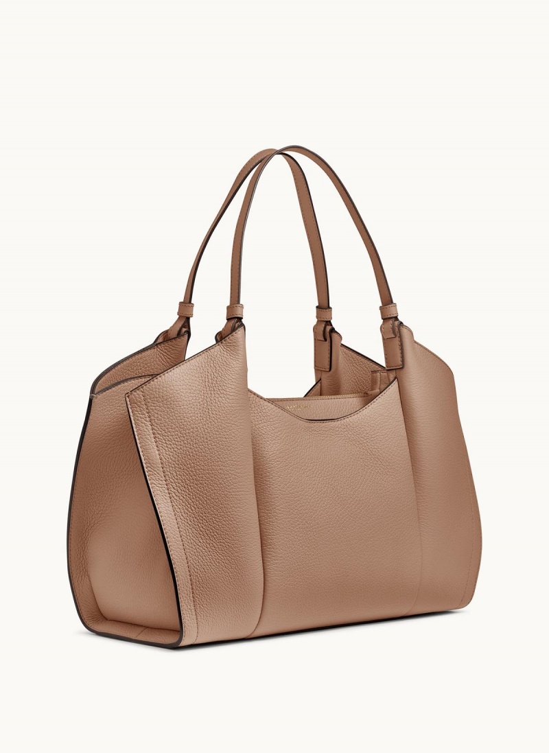 Donna Karan Wainscott Tote Bag Brown | USA_DK64950