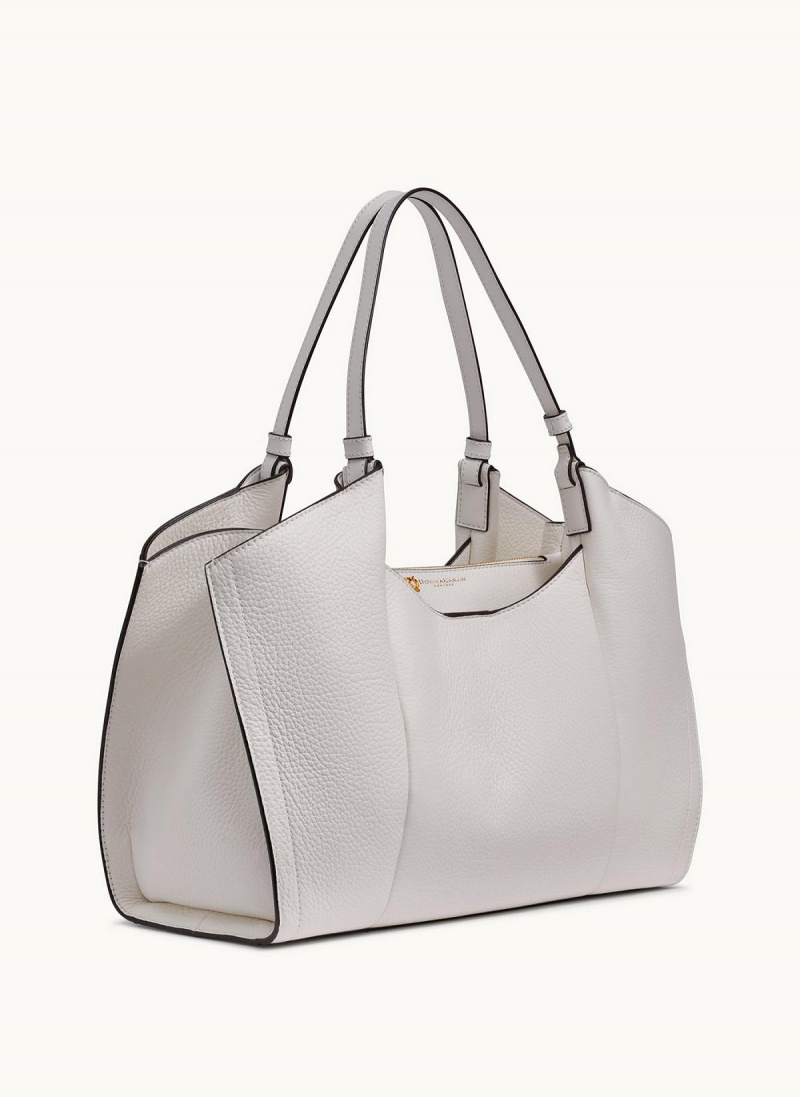 Donna Karan Wainscott Tote Bag White | USA_DK67367